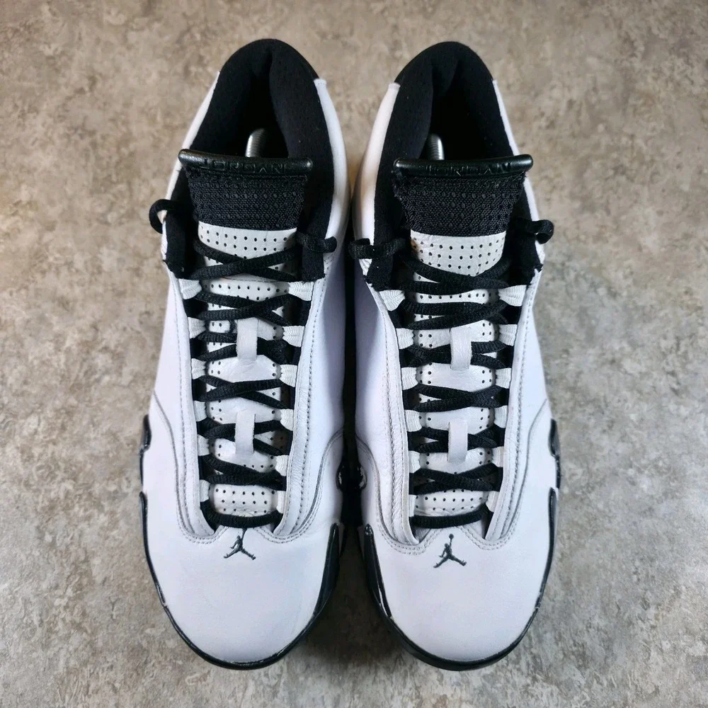Men's 10.5 - Jordan 14 Retro White Oxidized Green (2016) 487471-106 Sneakers